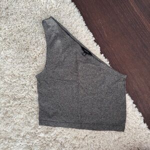 Aritzia One Shoulder Crop Top